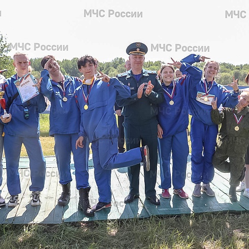 Команда школьников из Судогодского района стала победителем регионального этапа соревнований «Школа безопасности»