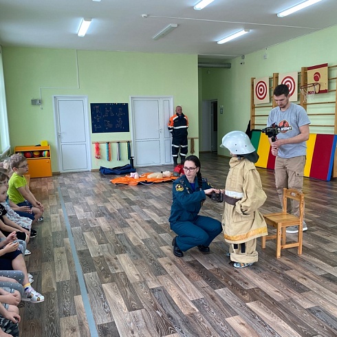 Неделя безопасности: комплексное профилактическое мероприятие прошло в детском саду №7 города Владимира 