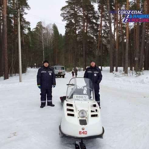 Спасатели Марий Эл обеспечивали безопасность участников "Лыжни России 2023"