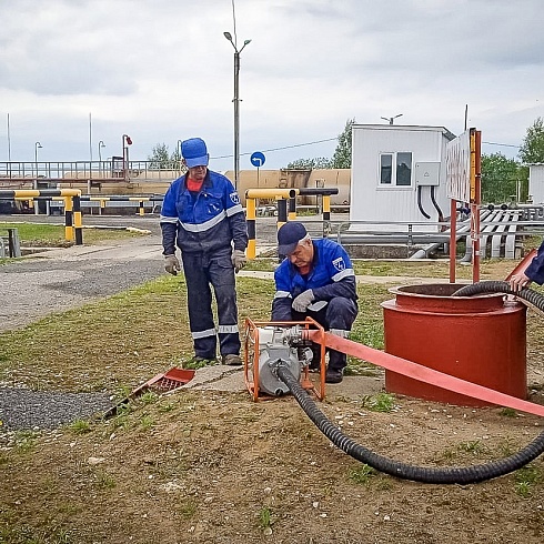 24 мая прошли учения по локализации и ликвидации разлива бензина на нефтебазе во Владимирской области
