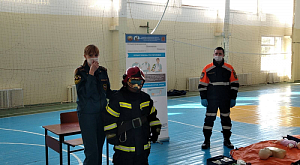 Ученики Весьской школы Суздальского района попробовали себя в роли спасателей