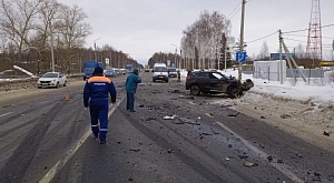 Смертельное ДТП в Камешковском районе: погиб водитель внедорожника