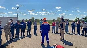 Спасатели владимирcкого РОССОЮЗСПАСа в мае провели очередные плановые тренировки на предприятиях региона