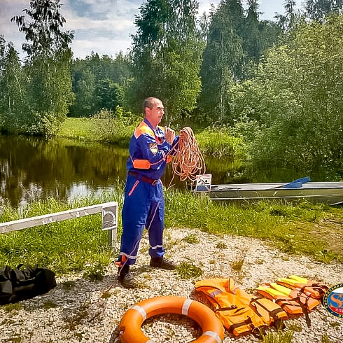 В летнем лагере поселка Мирный во Владимирской области прошел День безопасности на водных объектах