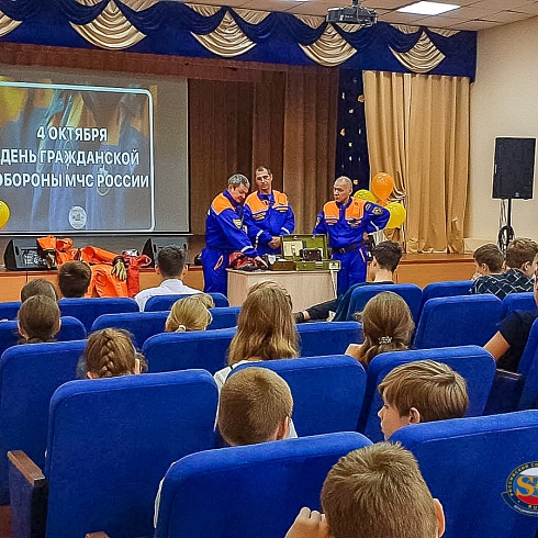 Спасатели АСФ владимирского регионального отделения РОССОЮЗСПАСа провели занятие, посвящённое Дню гражданской обороны