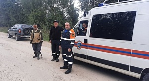 Сотрудники МЧС России и Владимирские спасатели приняли участие в поисках двух заблудившихся в лесу детей в Судогодском районе