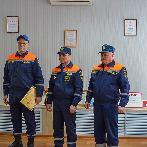 Муромские спасатели удостоились наград РОССОЮЗСПАСа