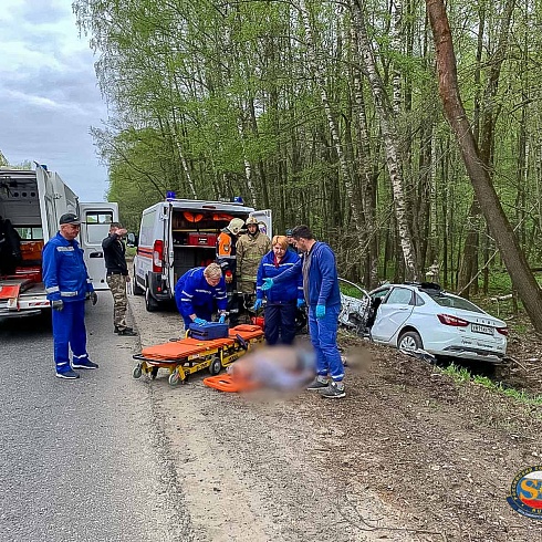 Спасатели владимирского РОССОЮЗСПАСа деблокировали пострадавшего в ДТП