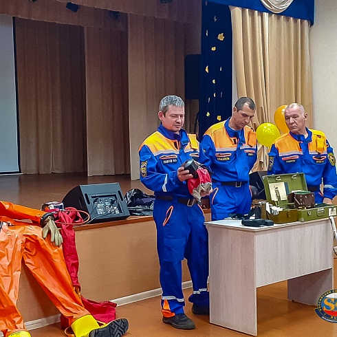 Спасатели АСФ владимирского регионального отделения РОССОЮЗСПАСа провели занятие, посвящённое Дню гражданской обороны